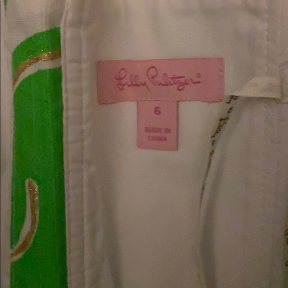 Lilly Pulitzer fit and flare dress size 6 - Picture 2 of 2
